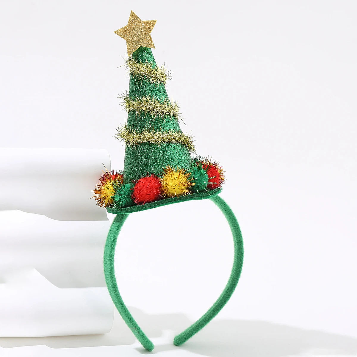 Christmas Headband Elk Horn Bell Sequin Christmas Hair Band Happy New Year Photo Props Merry Christmas Decor Gifts for Kids
