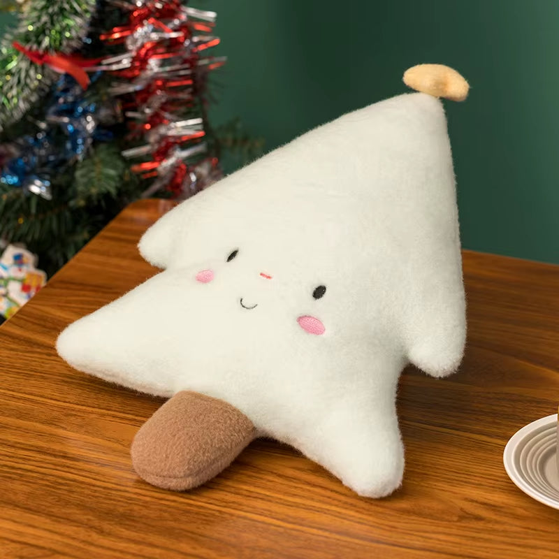 Christmas Gingerbread Stuffed Doll Pillow Christmas Tree House Wreath Chocolate Caramel Gingerbread Stuffed Toy Home Decor