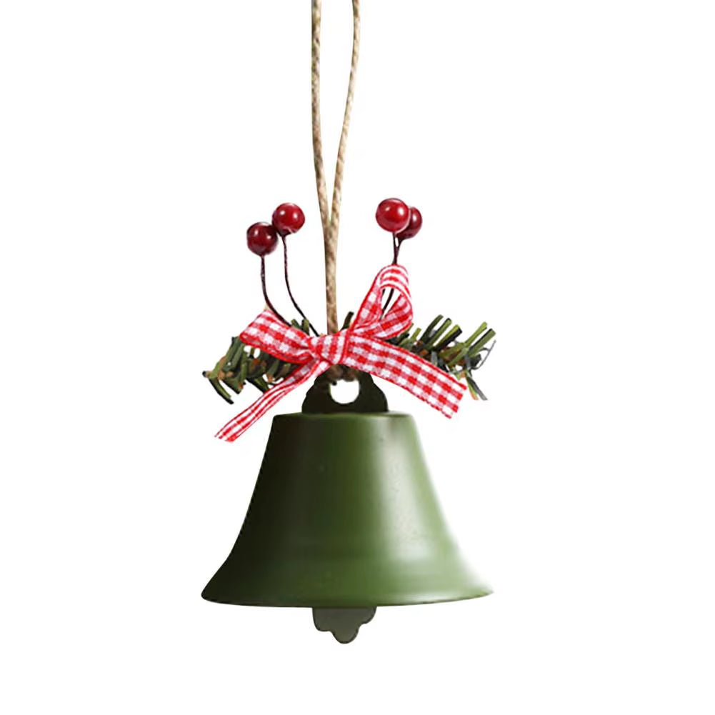 Christmas Bell Jingle Bells Metal Bell Ornament Tree Hanging Pendant for Christmas Decorations New Year Party Kids Toys #W0