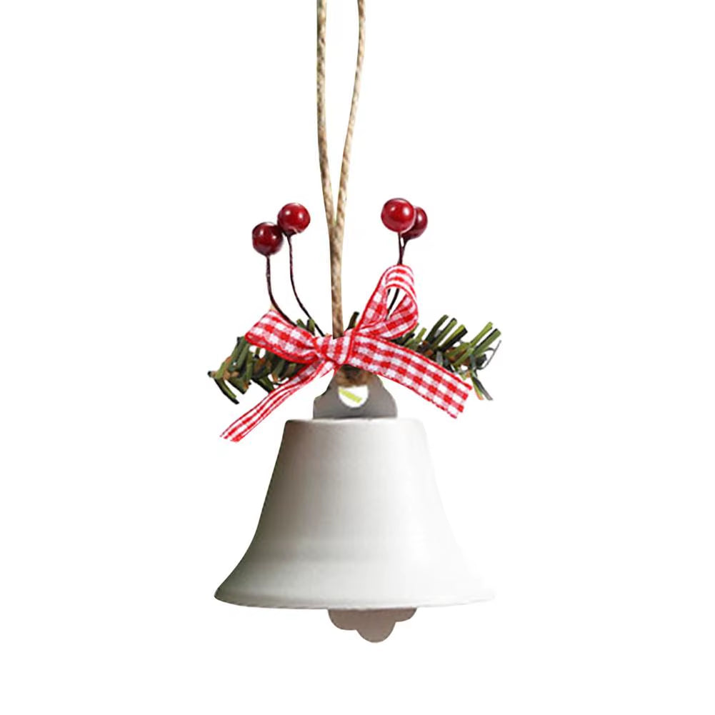 Christmas Bell Jingle Bells Metal Bell Ornament Tree Hanging Pendant for Christmas Decorations New Year Party Kids Toys #W0