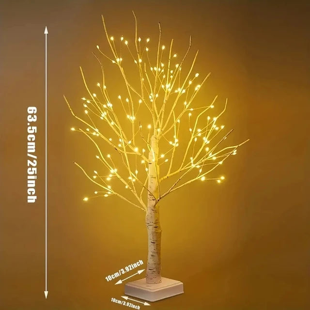 144 LED Birch Tree Light