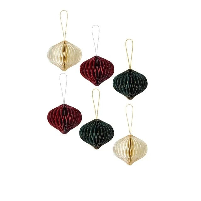 Honeycomb Ball Tree Decorations