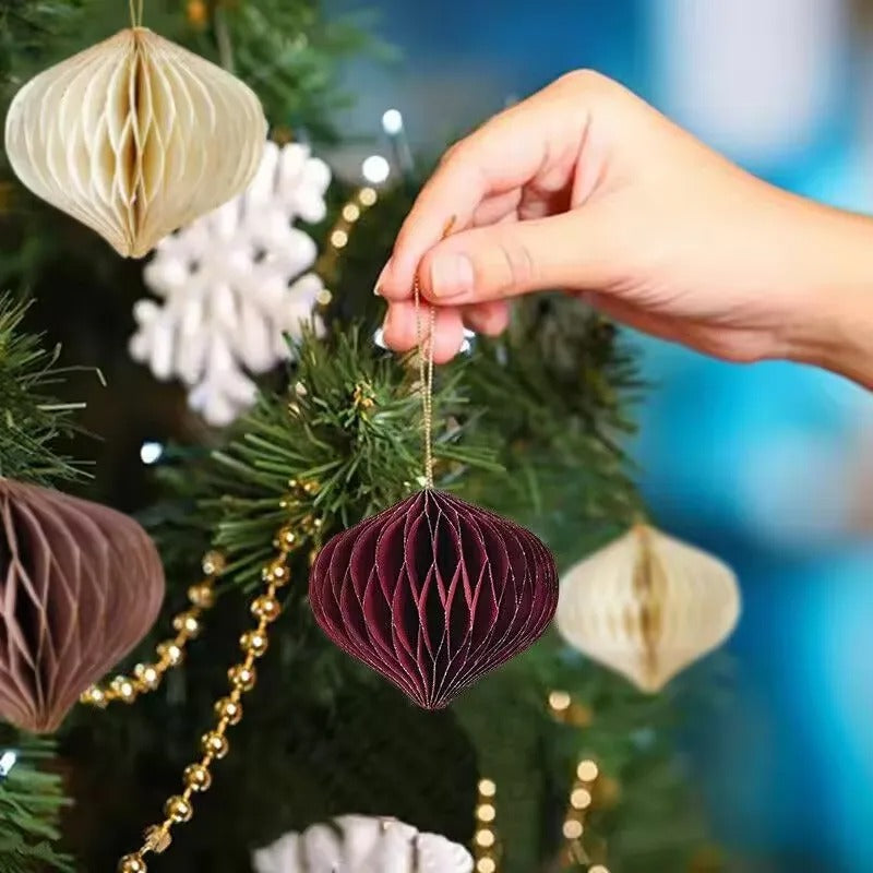 Honeycomb Ball Tree Decorations