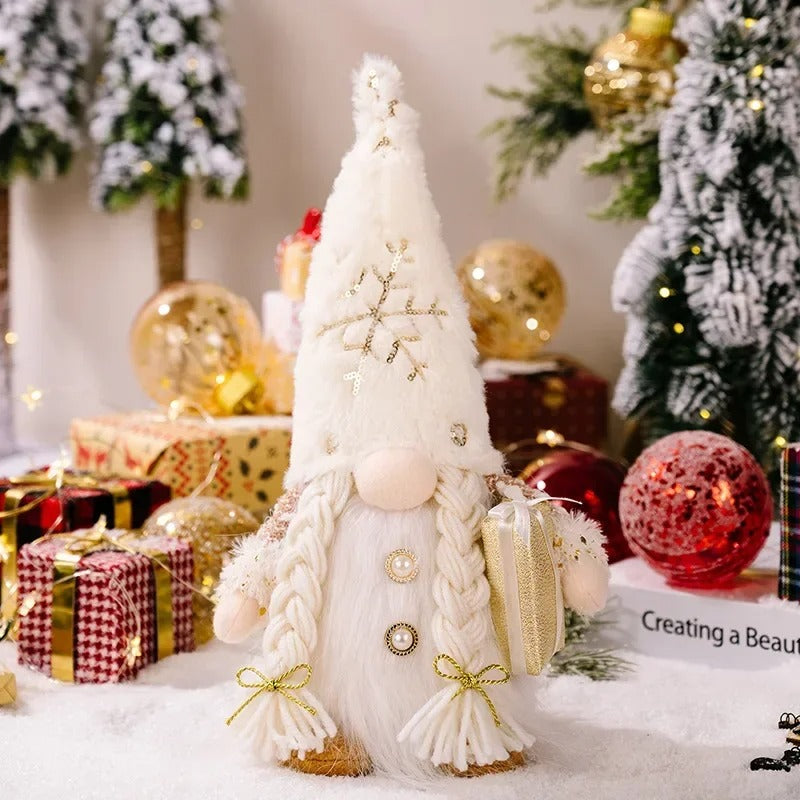 Christmas Gnome Ornament with Led Light