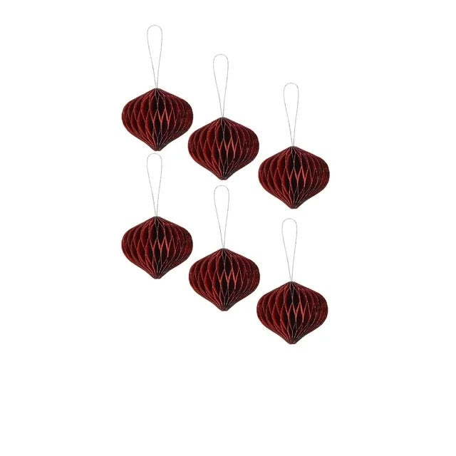 Honeycomb Ball Tree Decorations