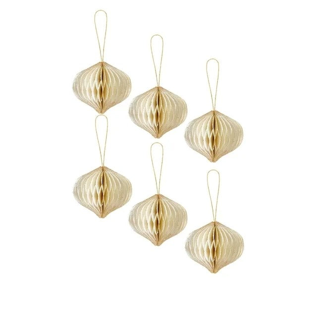 Honeycomb Ball Tree Decorations