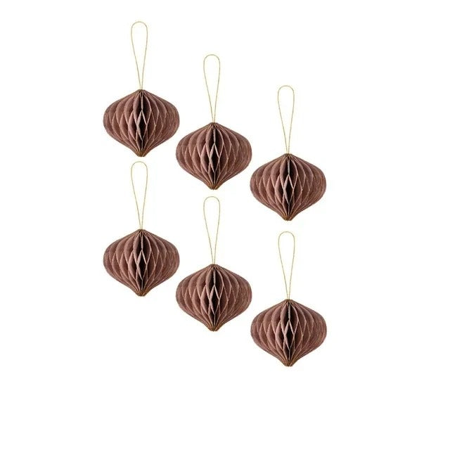 Honeycomb Ball Tree Decorations