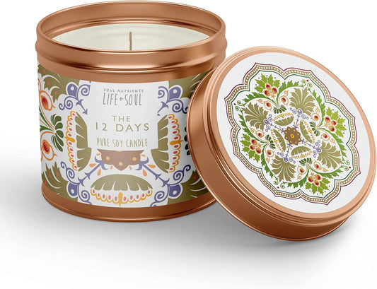 Christmas Candle-Luxury 250G Size | Essential Oil Aromatherapy Candle | Pure Soy Candle | Gift | Home Scents for Christmas 2023