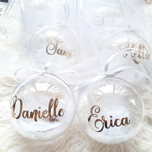 Personalised Christmas Ball Ornament