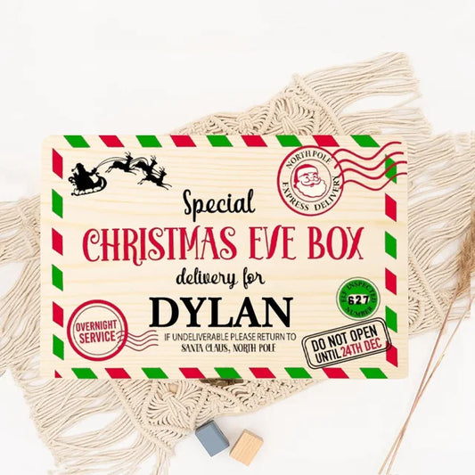 Small Personalised Christmas Eve Box