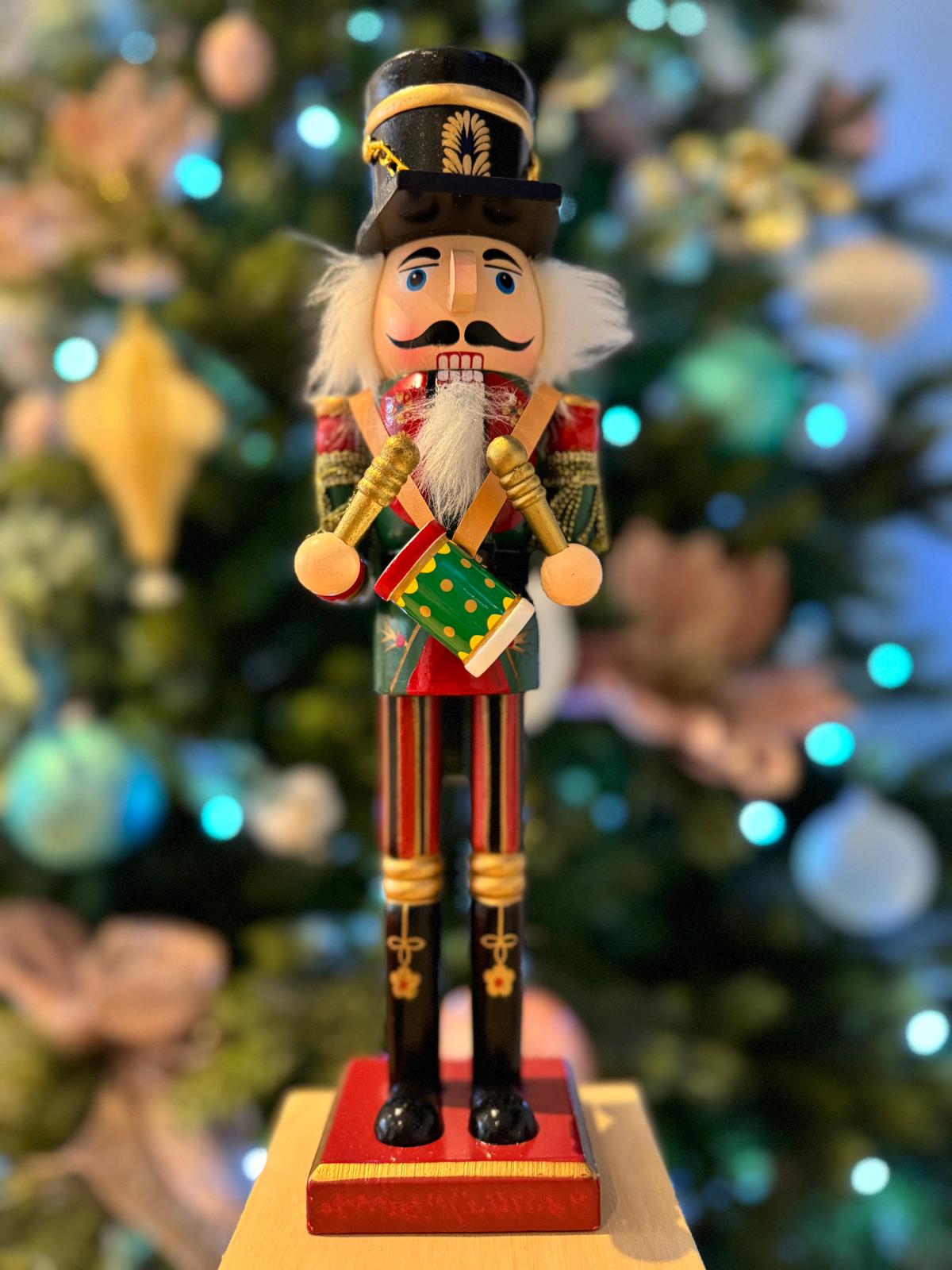 Hand-Painted Wooden Nutcracker Ornaments