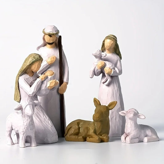 Nativity Figures - Hand Crafted