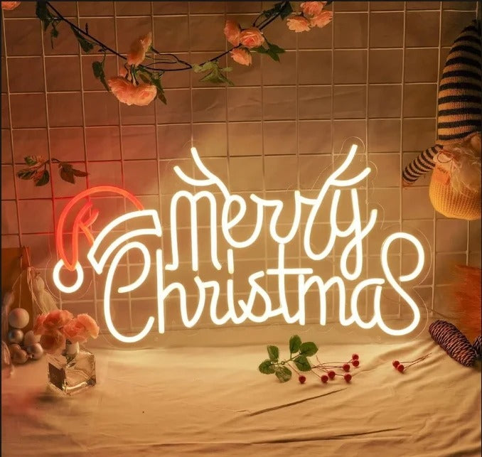 Neon Christmas Sign