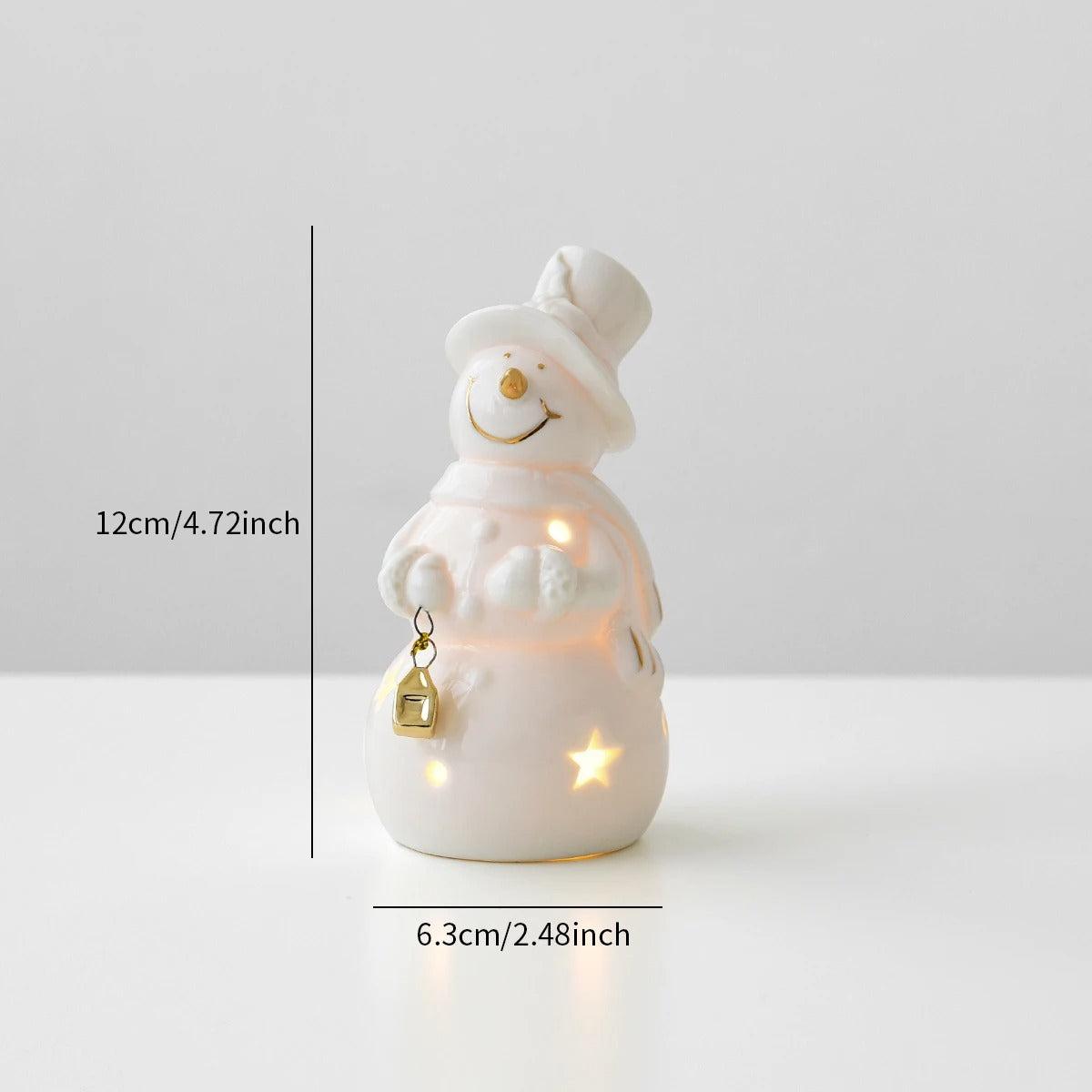 Light-up Ceramic Ornaments