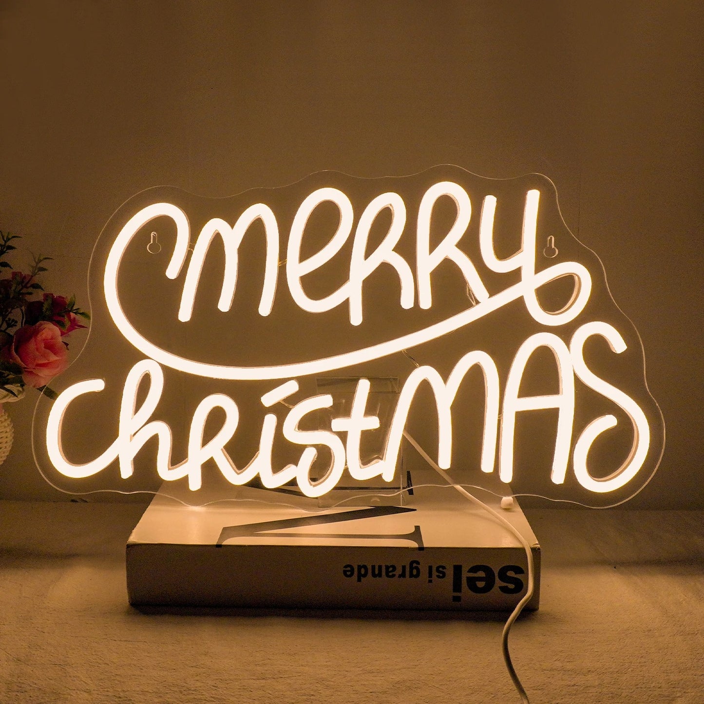 Neon Christmas Sign