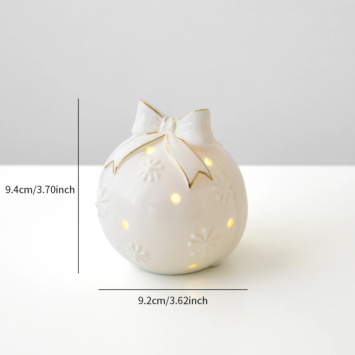 Light-up Ceramic Ornaments