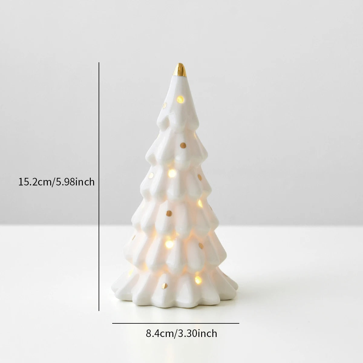 Light-up Ceramic Ornaments