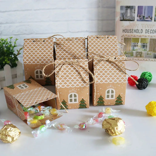 Christmas House Gift Box - 10 Pieces