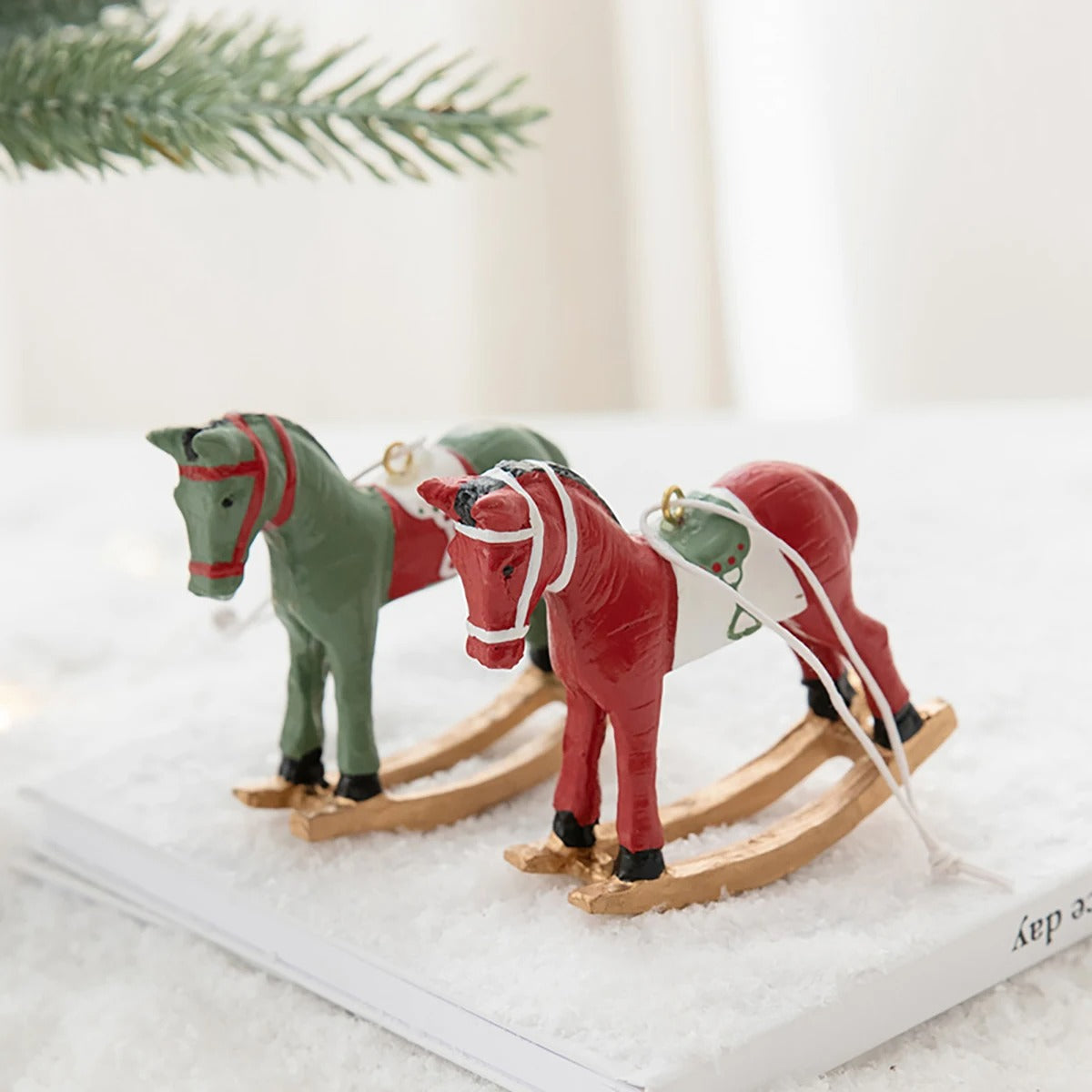 Rocking Horse Christmas Tree Decoration