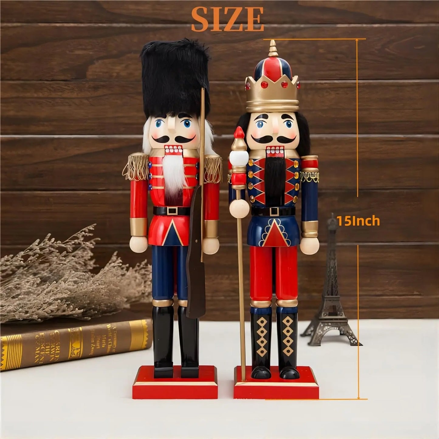 Hand-Painted Wooden Nutcracker Ornaments