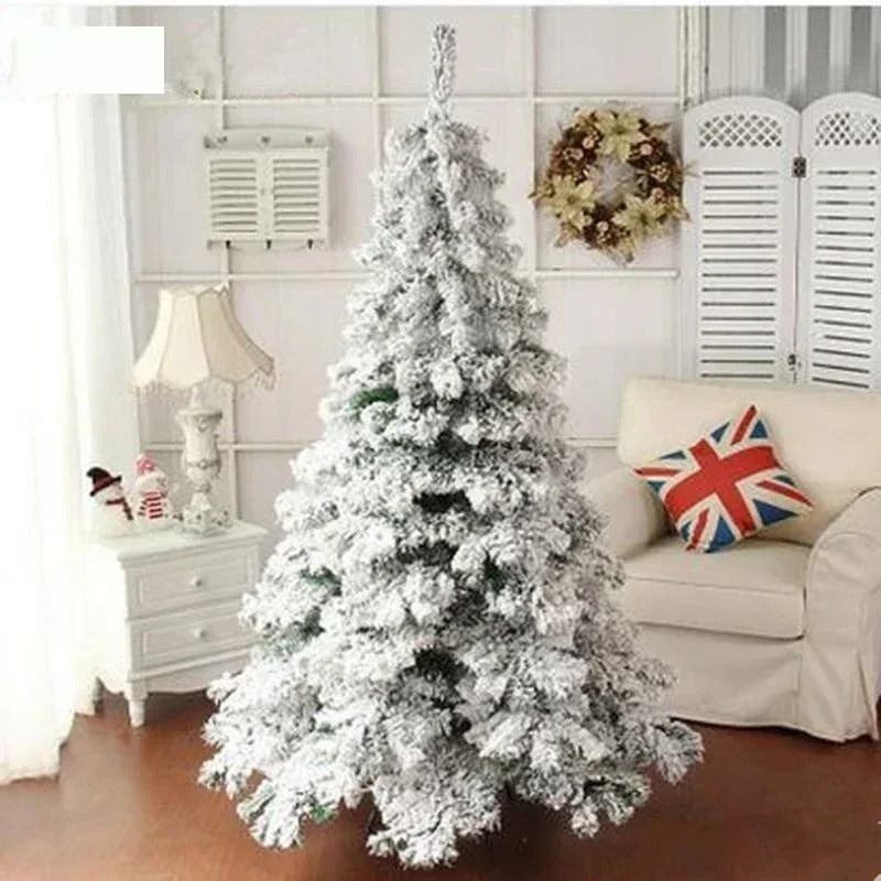 White Snow PVC Christmas Tree