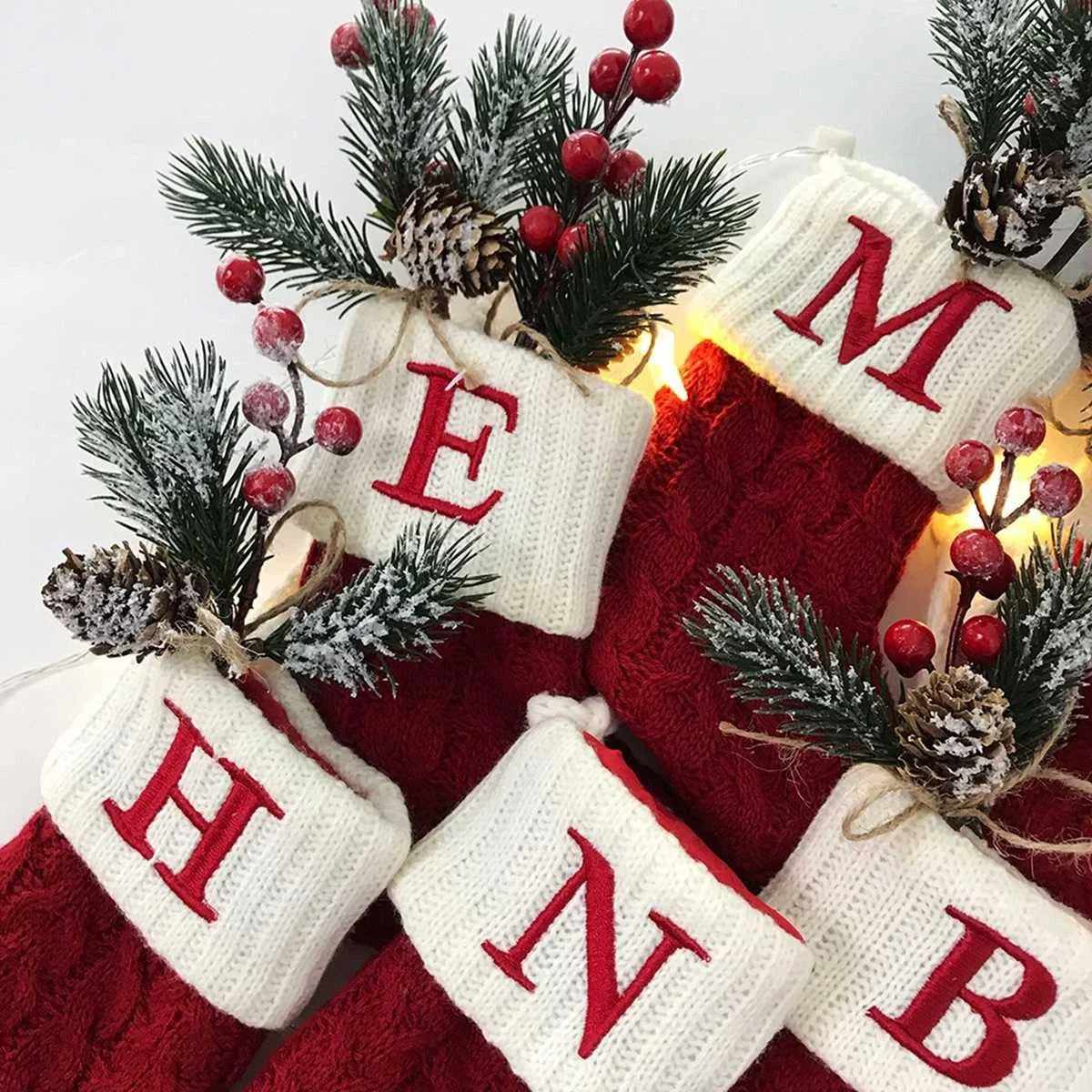 Personalised Letter Christmas Stocking