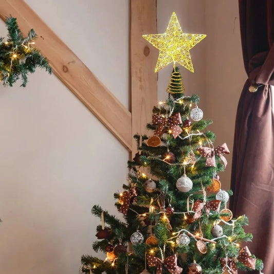 Christmas Tree Star - Gold/Silver