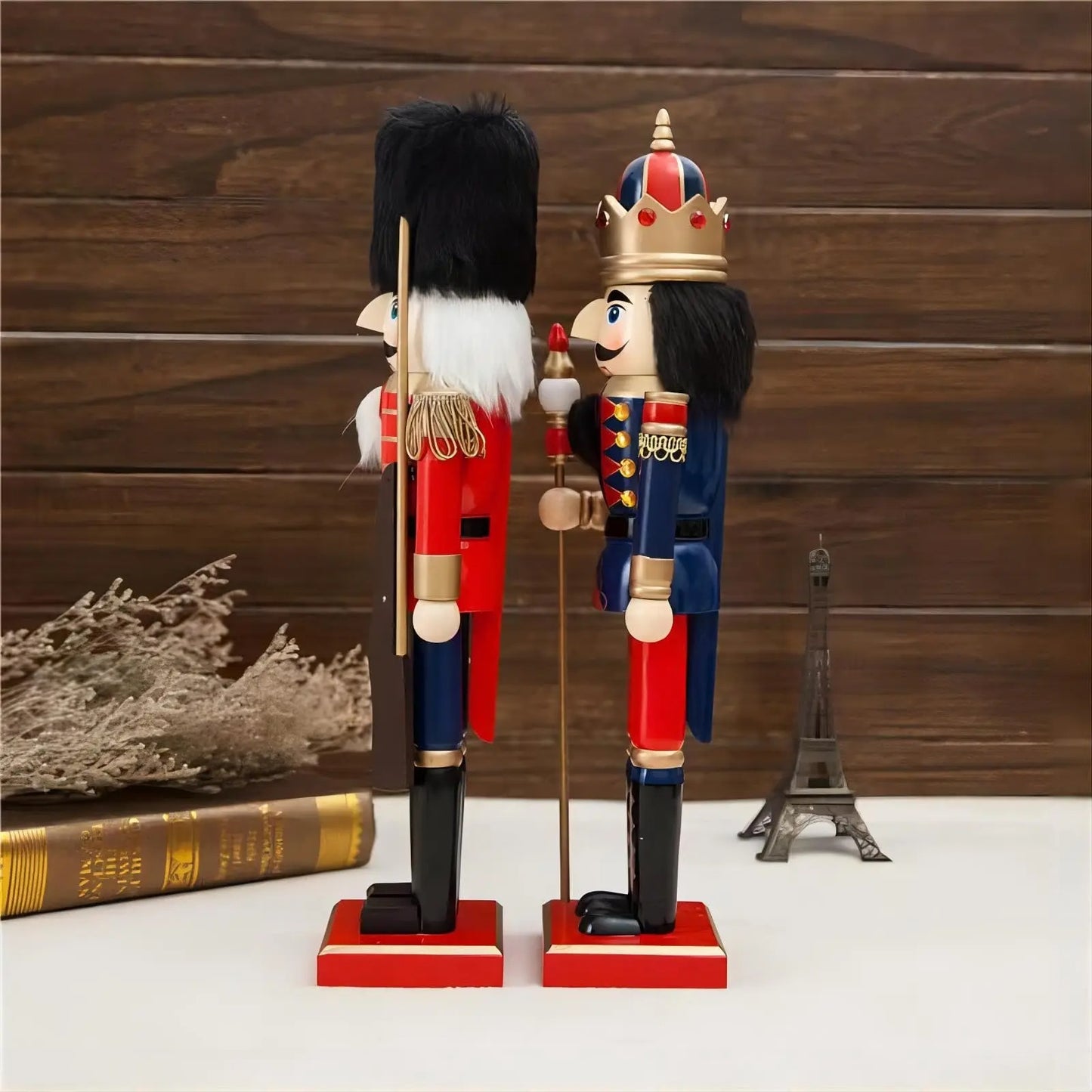 Hand-Painted Wooden Nutcracker Ornaments