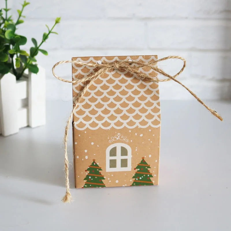 Christmas House Gift Box - 10 Pieces