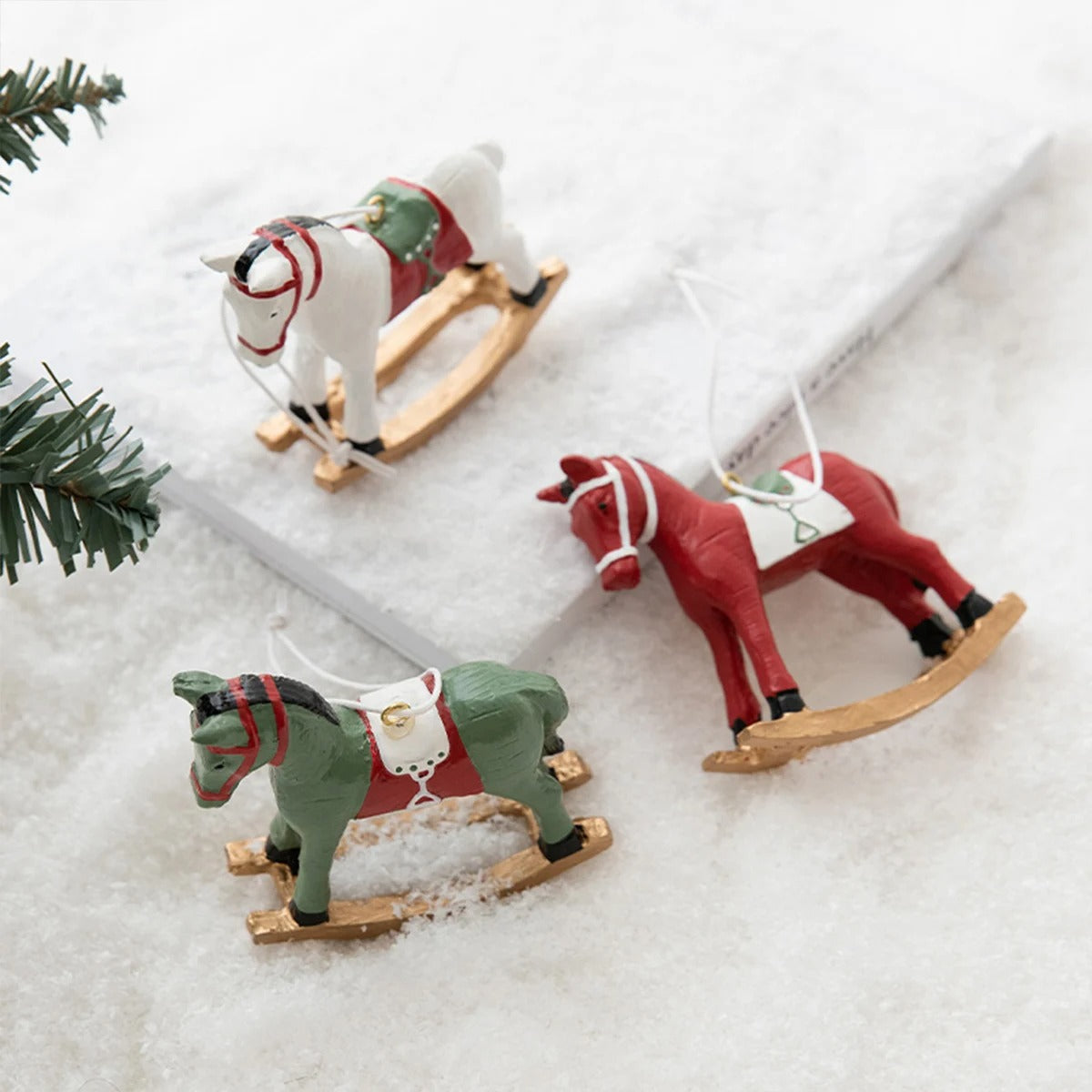 Rocking Horse Christmas Tree Decoration