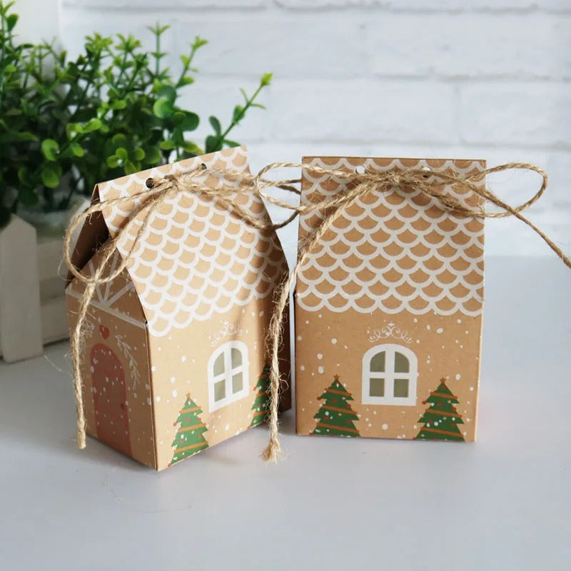 Christmas House Gift Box - 10 Pieces