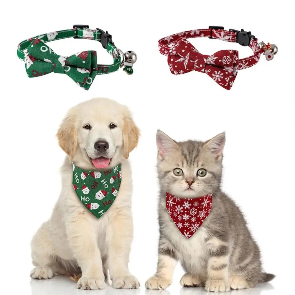 Christmas Dog/Cat Collars