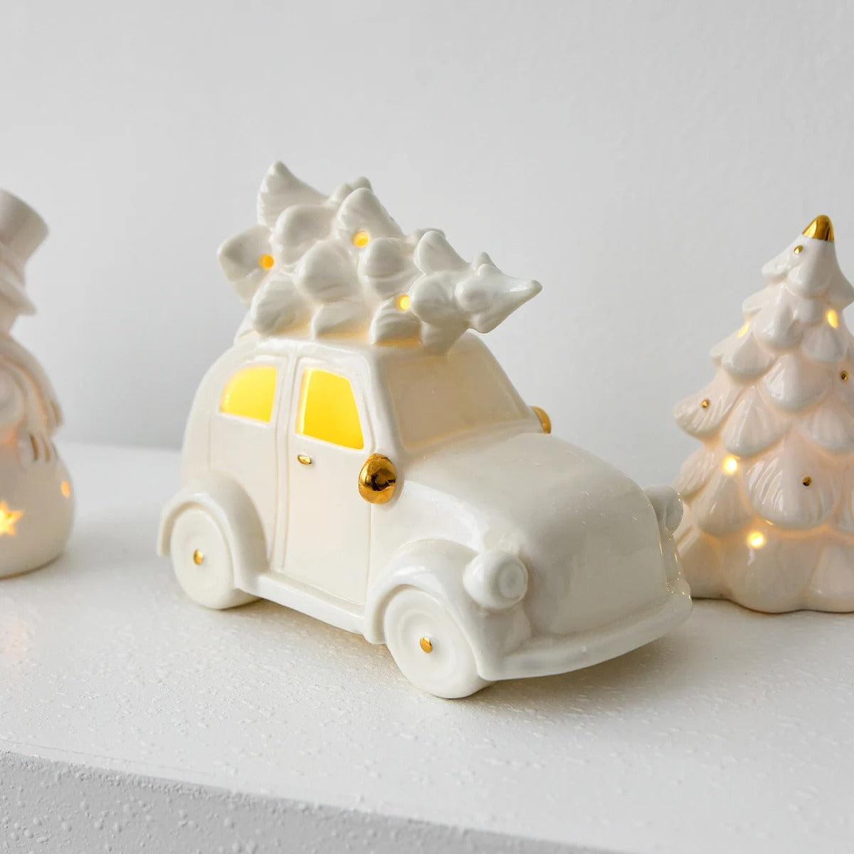 Light-up Ceramic Ornaments