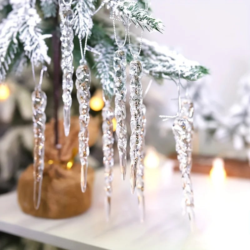 Icicle Christmas Tree Decorations