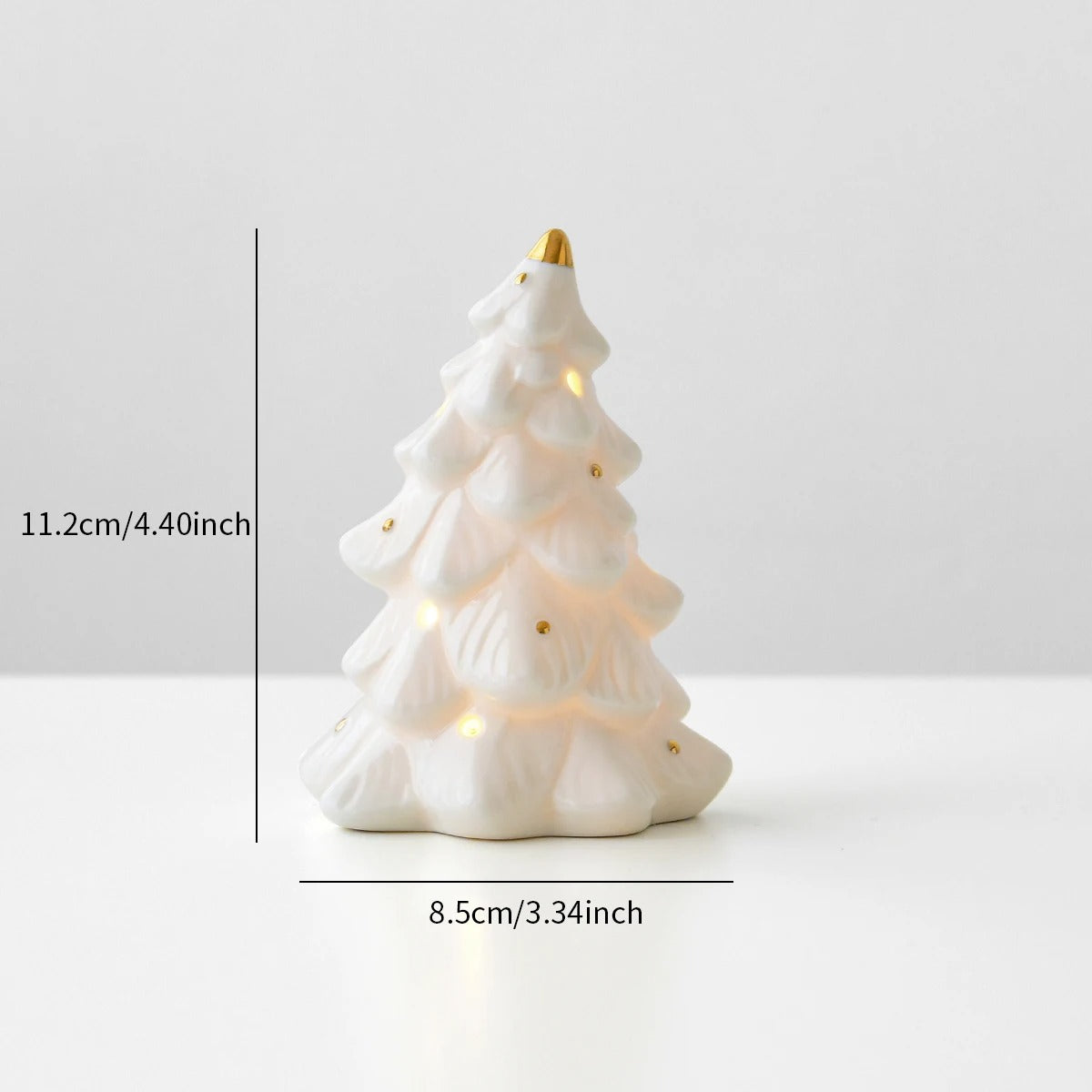 Light-up Ceramic Ornaments