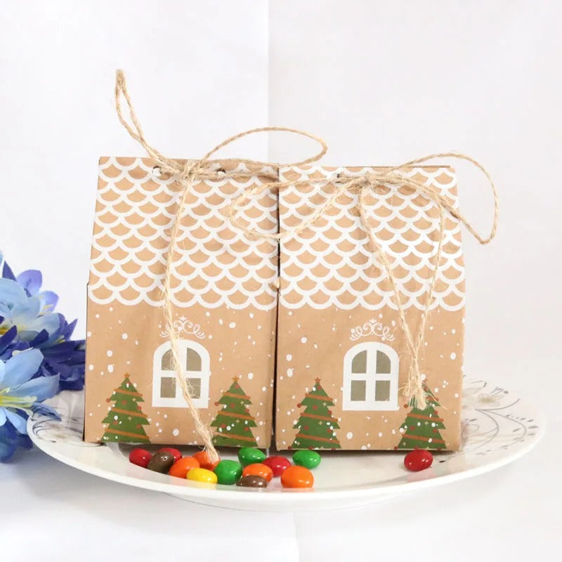 Christmas House Gift Box - 10 Pieces