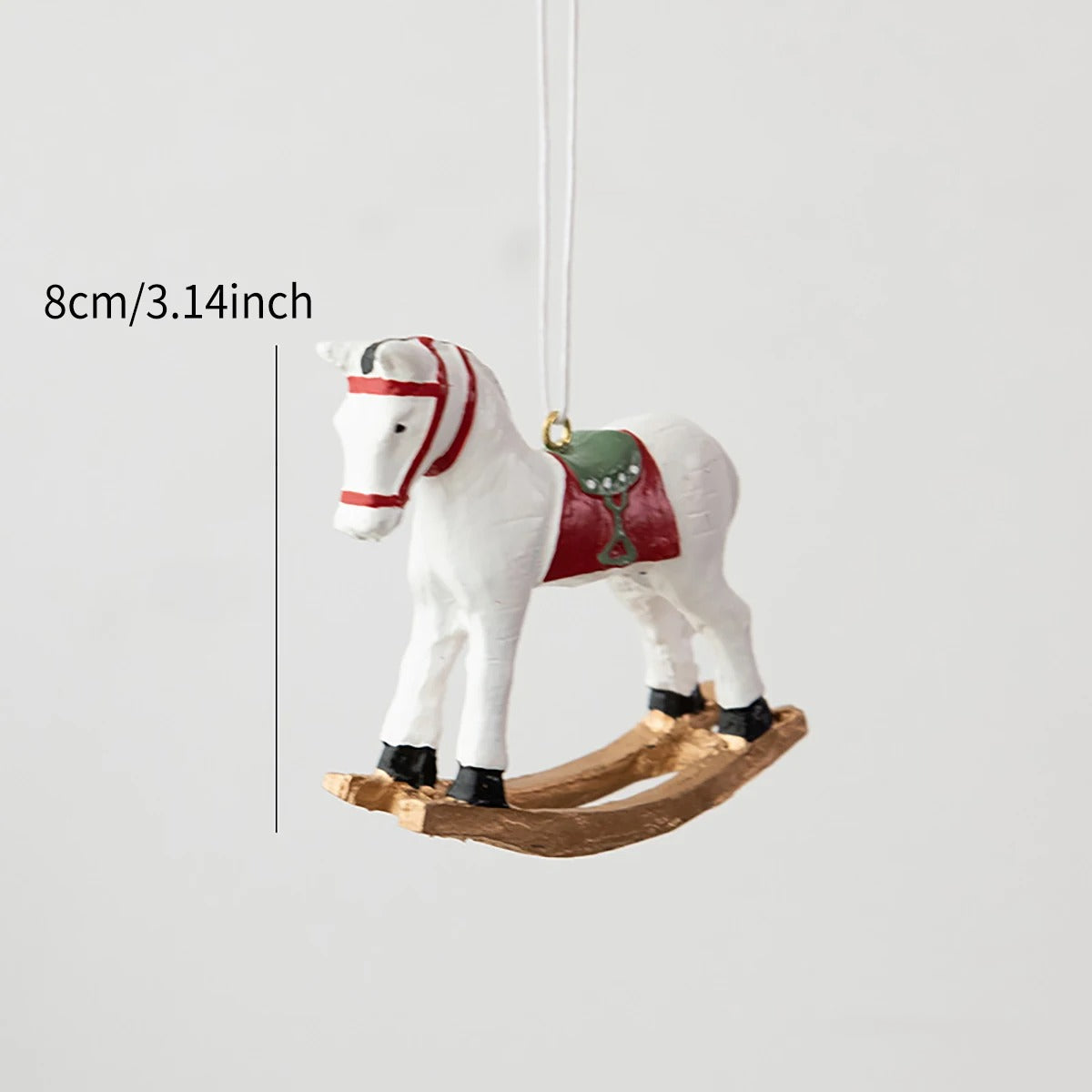 Rocking Horse Christmas Tree Decoration