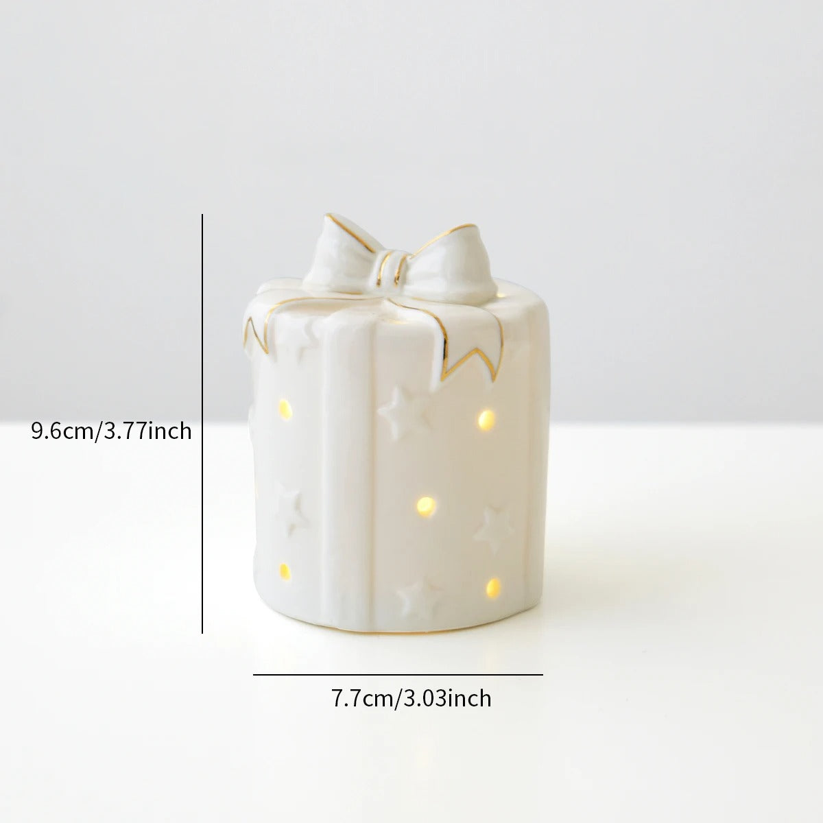 Light-up Ceramic Ornaments